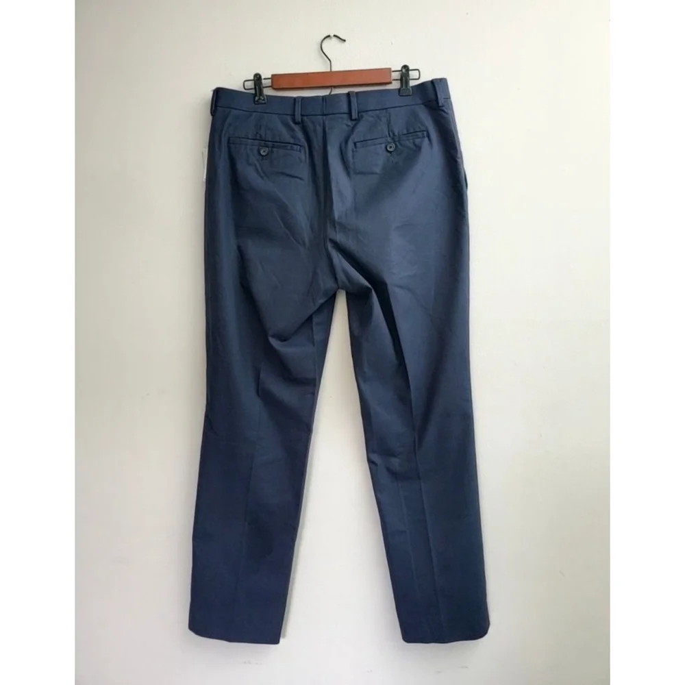 Men's Banana Republic Navy Standard Fit Dress Pants Waist 33 Navy Blue NWT